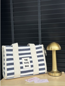 Çapraz Askı Detaylı Tote Bag