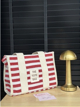 Çapraz Askı Detaylı Tote Bag